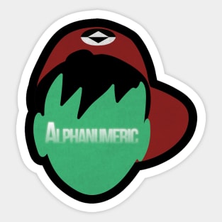 Alphanumeric Sticker